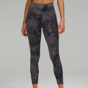 Lululemon Align High-Rise Pant 25" - Size 10 - Diamond Dye Pitch Grey Graphite